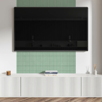 Square wall panel Pattern of straight pipes in the layout