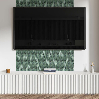 Square wall panel 3D herringbone pattern
