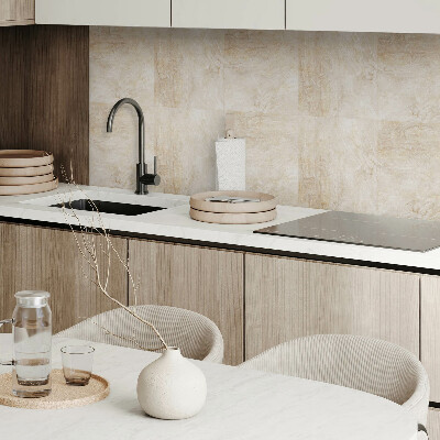 Square tv wall panel Natural stone pattern