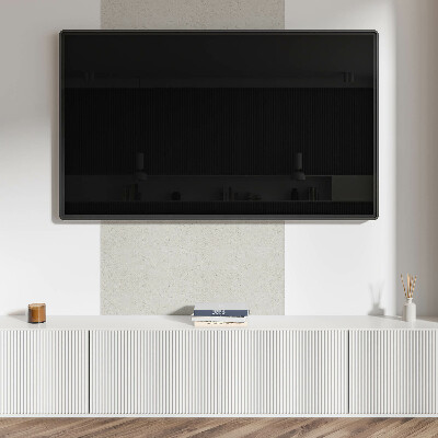 Square wall panel A stone with particles