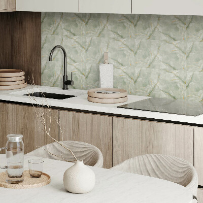 Square tv wall panel Natural marble pattern