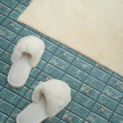 Square tv wall panel Marble tile pattern