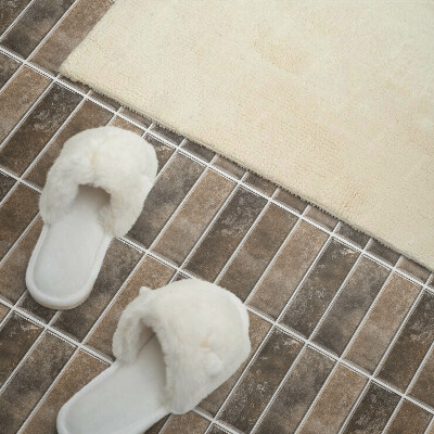 Pvc wall panel Vertical Tile Ribs