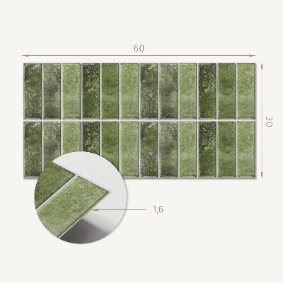 Square wall panel Geometric tile pattern
