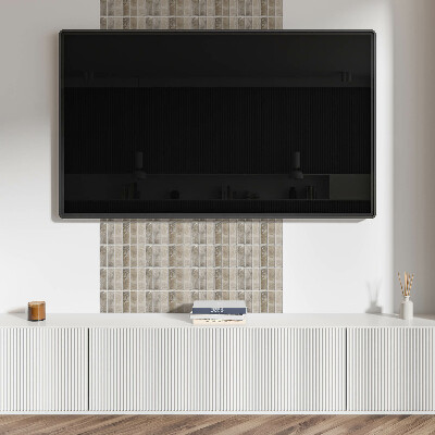 Square tv wall panel Rectangular tiles