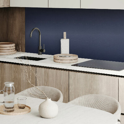 Square tv wall panel Color: dark navy blue