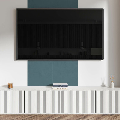 Pvc wall panel Dark teal color
