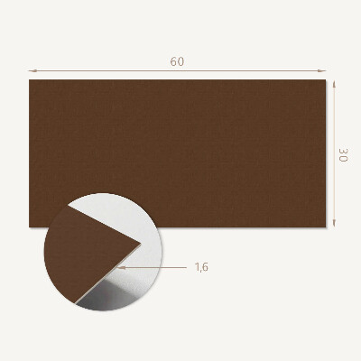 Square wall panel Color Brown