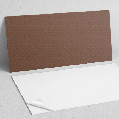 Square tv wall panel Color Brown