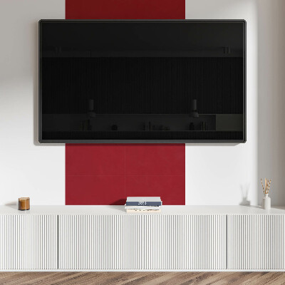 Pvc wall panel Burgundy color