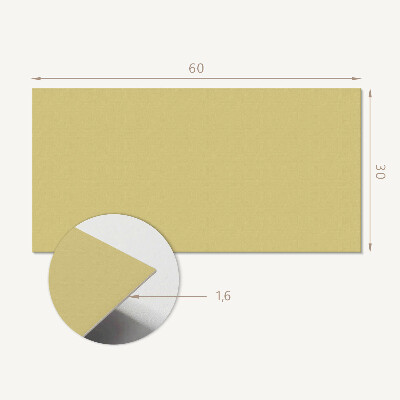 Square wall panel Color Yellow
