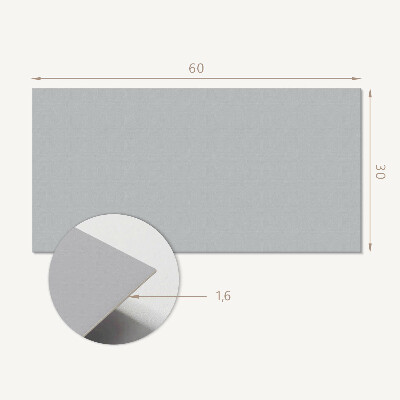 Square tv wall panel Color Light gray