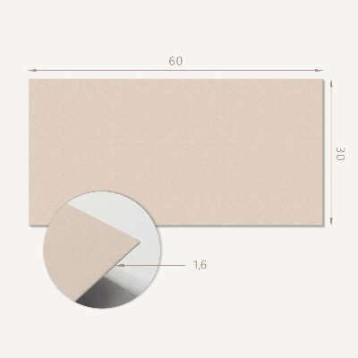 Square wall panel Peach