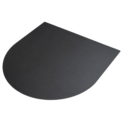 BBQ ground protector Semi-oval 31x35 in (80x90 cm)