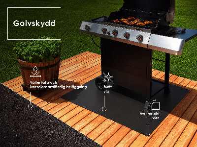 Metal sheet for grill Semi-oval shaped 31x27 in (80x70 cm)