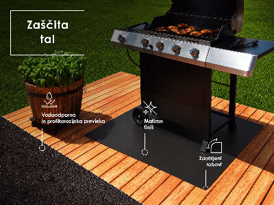 Semi-oval metal grill grate 31x27 inches (80x70 cm)