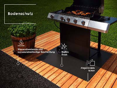 Semi-oval metal grill grate 31x27 inches (80x70 cm)