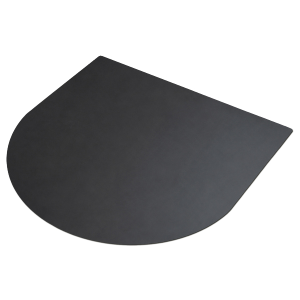 Half-oval barbecue floor protector 39x39 in (100x100 cm)