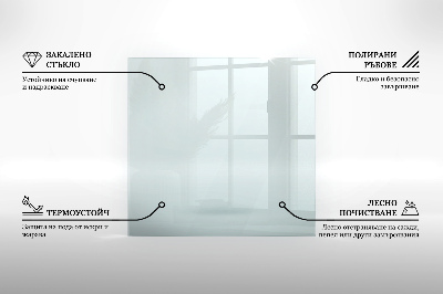 Glass hearth for stove transparent