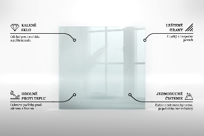 Glass hearth for stove transparent