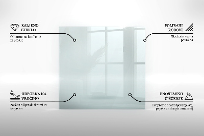 Glass hearth for stove transparent