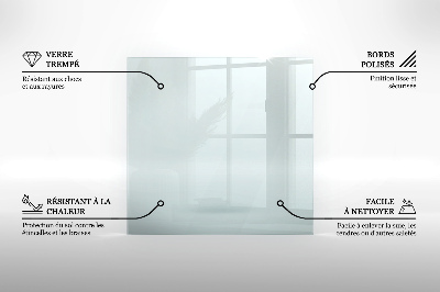 Glass hearth for stove transparent