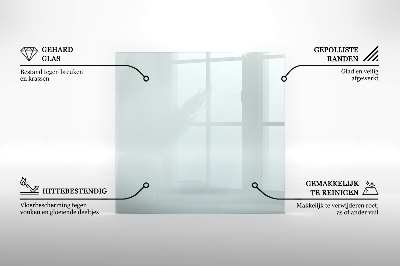 Glass hearth for stove transparent