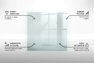 Glass hearth for stove transparent