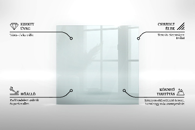 Glass hearth for stove transparent