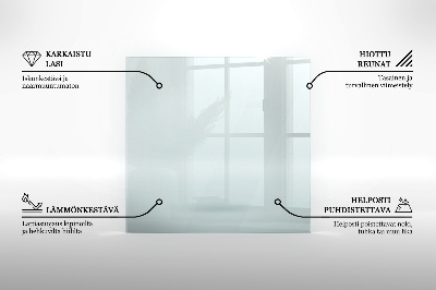 Glass hearth for stove transparent