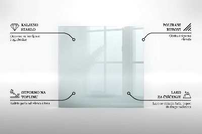 Glass hearth for stove transparent