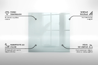 Glass hearth for stove transparent