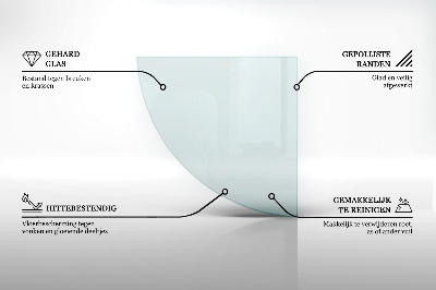 Glass wood burner hearth transparent