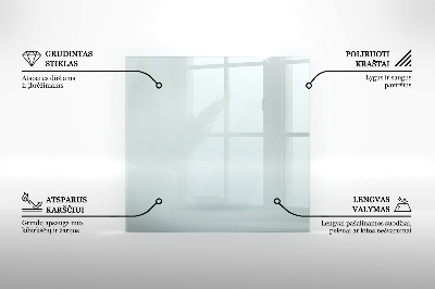 Hexagonal glass hearth transparent