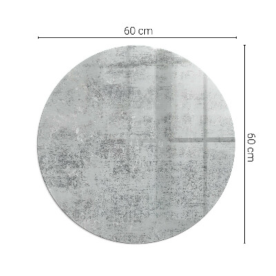 Glass hearth pad round Abstract background texture
