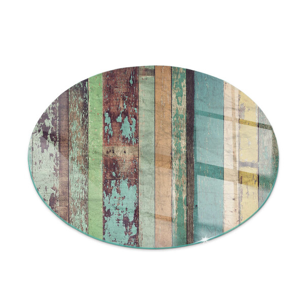 Glass hearth pad round Boards in various shades