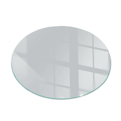 Glass hearth for stove round Color Gray