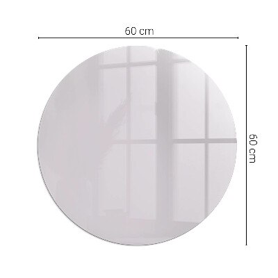 Glass hearth for stove round Color Light purple