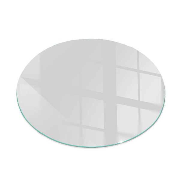 Glass hearth for stove round Color Gray