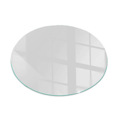 Glass hearth for stove round Color Gray