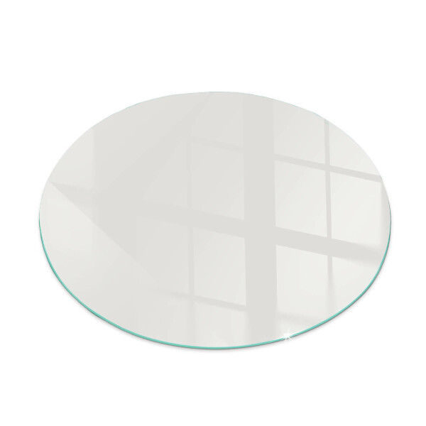Glass hearth for stove round Color Gray