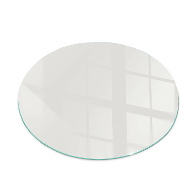 Glass hearth for stove round Color Gray