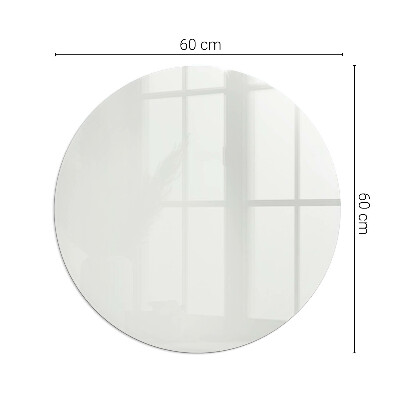 Glass hearth for stove round Color Gray