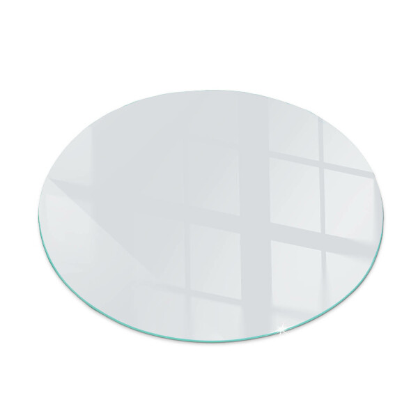 Glass hearth for stove round Color Light grey