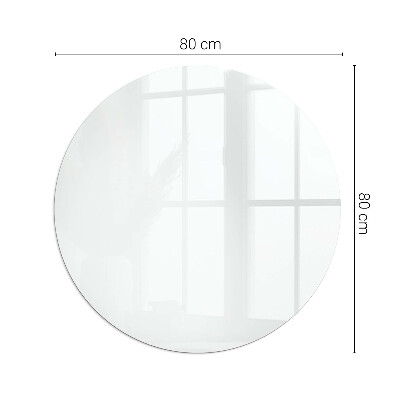 Glass hearth for stove round Color Light grey