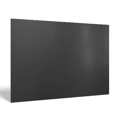 Hearth plate Rectangular black steel sheet