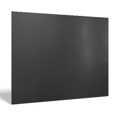 Rectangular black steel hearth plate