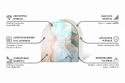 Glass hearths for wood burners Wood grain in cross-section