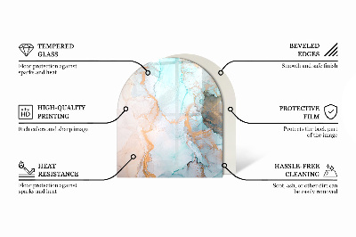 Glass hearths for wood burners Wood grain in cross-section