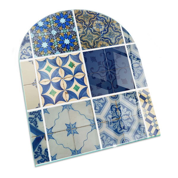 Glass hearth for log burner Ceramic tile patterns